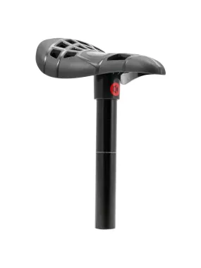 Box Two Saddle Alloy Post Black